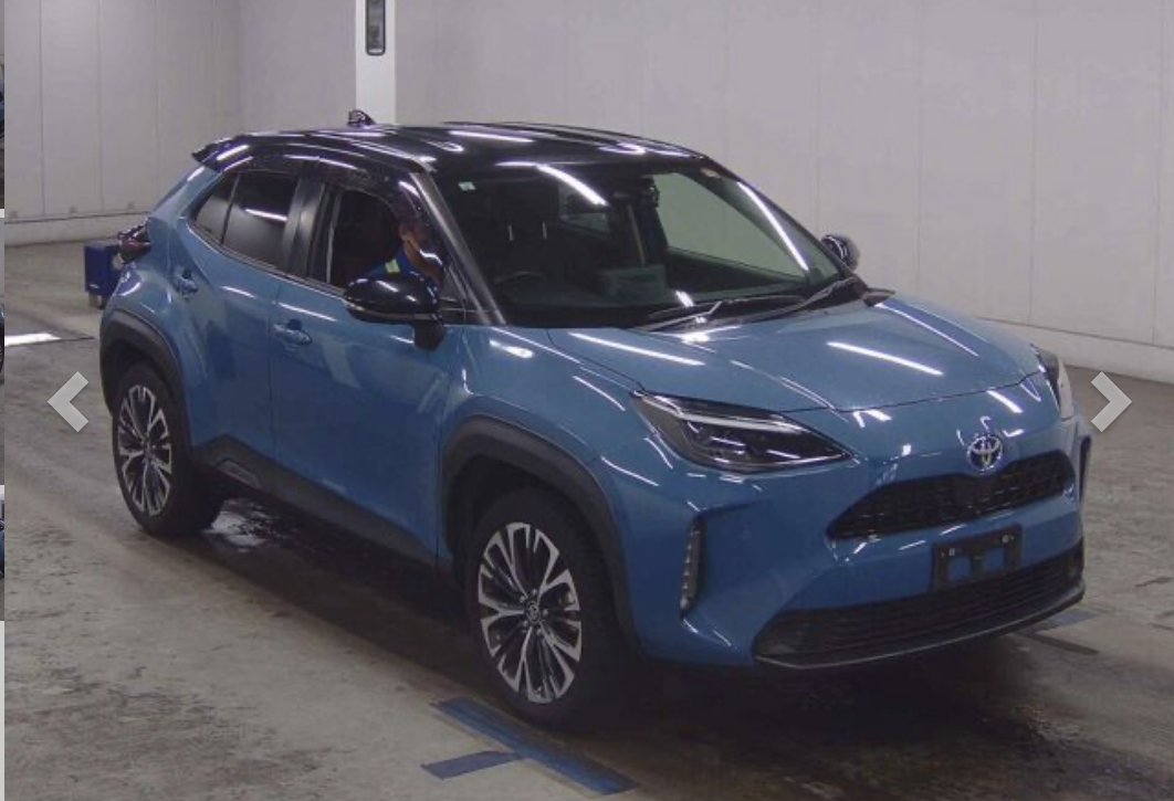 YARIS CROSS 2021 BLUE 2TONE
